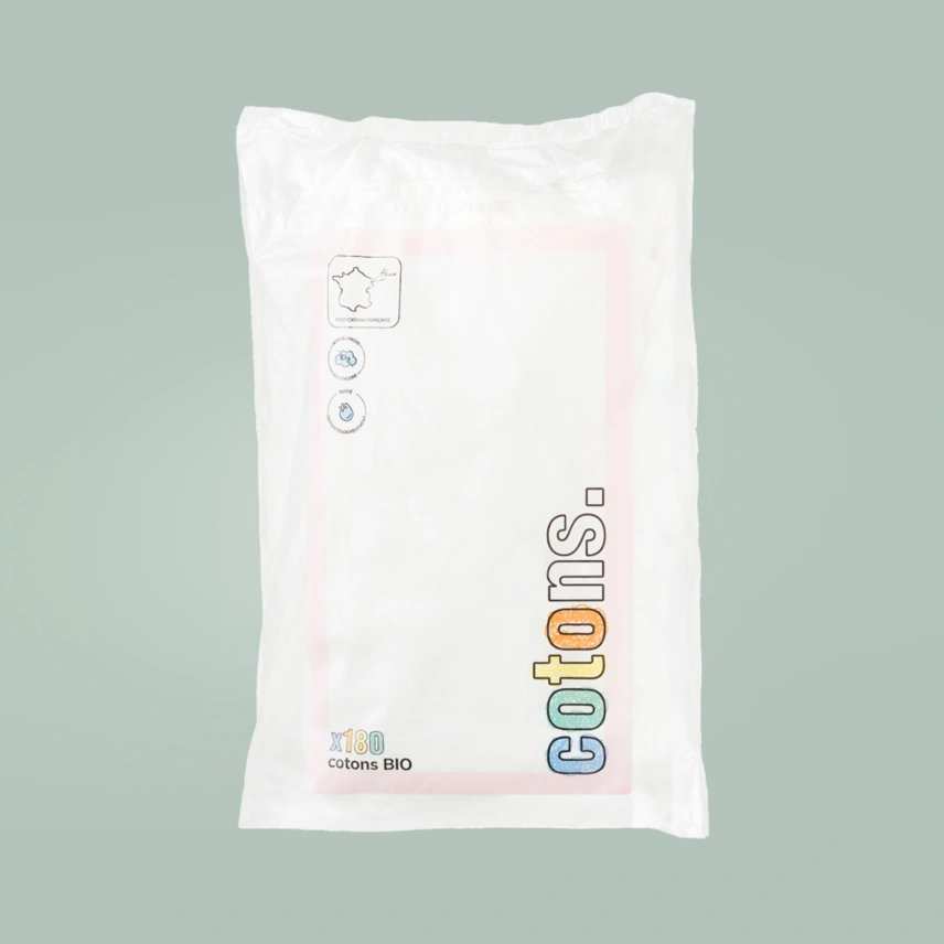 Cotons bébé bio (x180)
